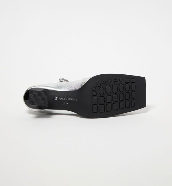 SY UNITED ARROWS「＜SY＞スクエアローファーベルクロ パンプス45&uarr;」|パンプス|