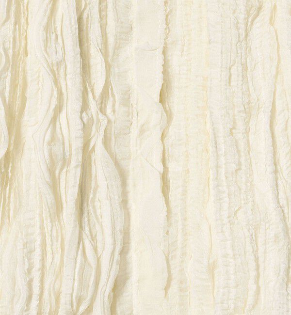 UNITED ARROWS「シャーリング フリル ブラウス」|シャツ・ブラウス|