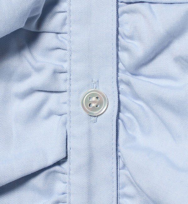 UNITED ARROWS「＜dahl&rsquo;ia＞フリル ノースリーブ ブラウス」|シャツ・ブラウス|