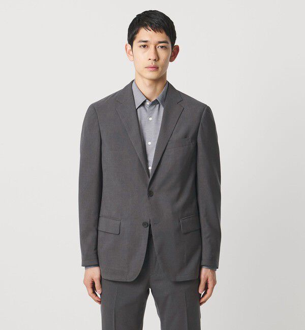 UNITED ARROWS「ウールルック 2ボタン シングル テーラードジャケット UA COZY　ウォッシャブル　ヨコストレッチ」|テーラードジャケット|