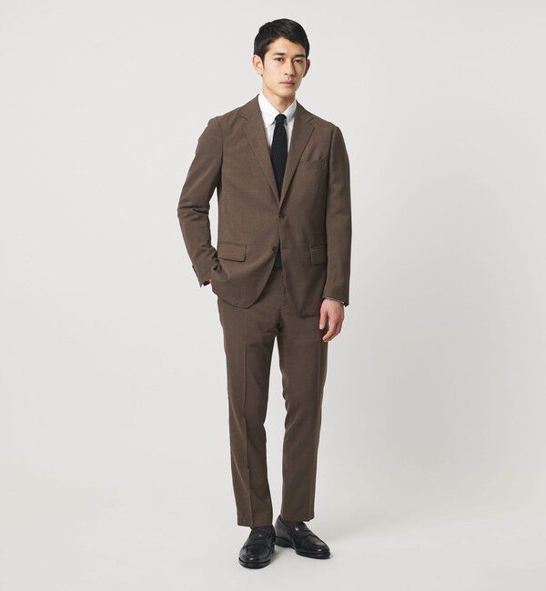 UNITED ARROWS「ウールルック 2ボタン シングル テーラードジャケット UA COZY　ウォッシャブル　ヨコストレッチ」|テーラードジャケット|