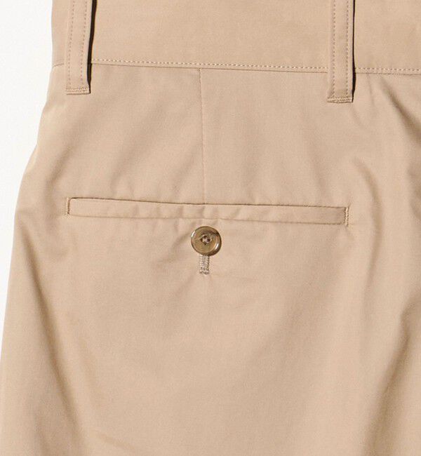 UNITED ARROWS「スムース タイプライター 2プリーツ リラックス トラウザース」|チノ|