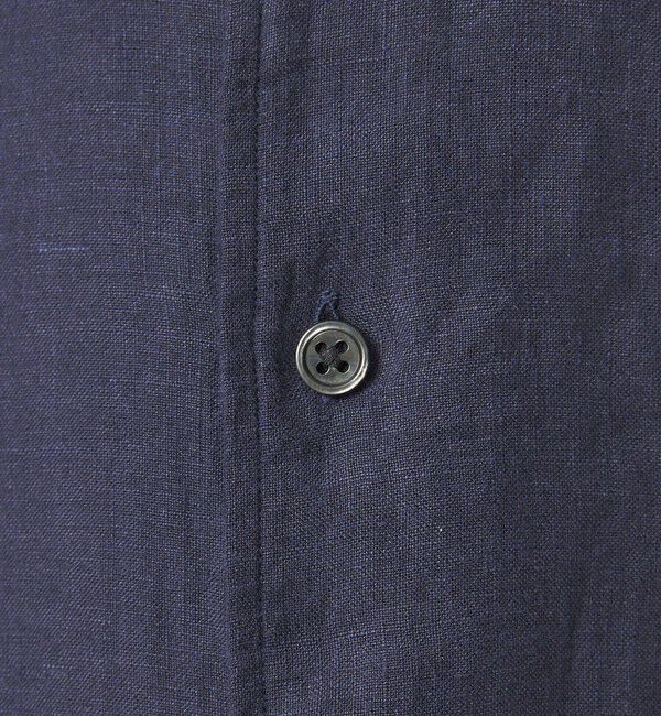 UNITED ARROWS「LIBECO リネン オープンカラー シャツ」|シャツ・ブラウス|