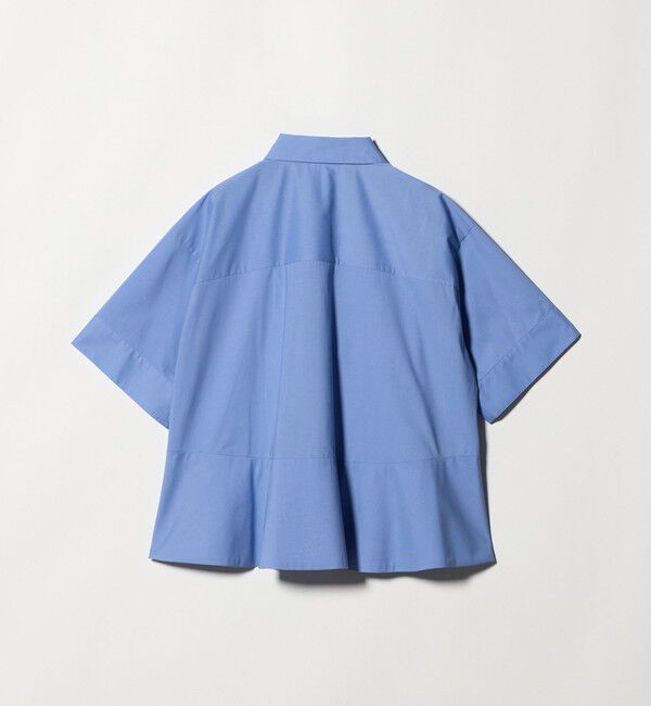 AEWEN MATOPH「＜AEWEN MATOPH＞ペプラムショートスリーブシャツ ウォッシャブル」|シャツ・ブラウス|