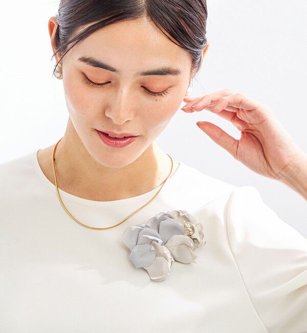 UNITED ARROWS green label relaxing「フラワーミックス コサージュ」|ブローチ・コサージュ|