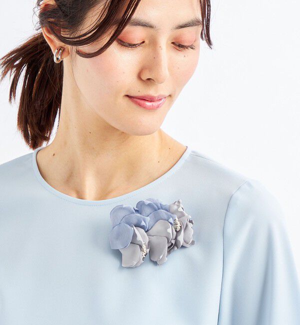 UNITED ARROWS green label relaxing「フラワーミックス コサージュ」|ブローチ・コサージュ|