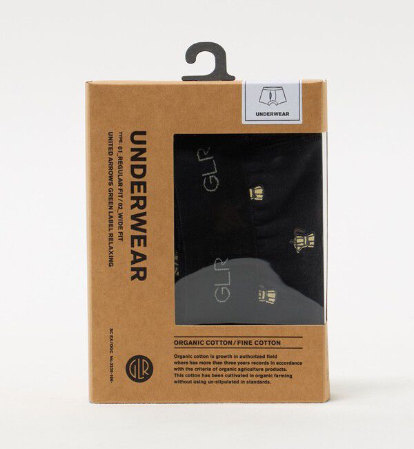 UNITED ARROWS green label relaxing「ファイン オーガニック エスプレッソ ポット ボクサーパンツ」|インナー|