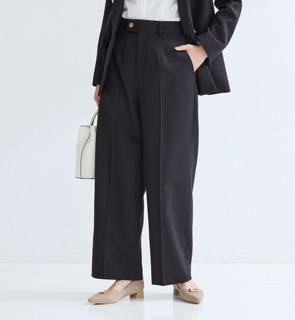 UNITED ARROWS green label relaxing「［size SHORT/TALLあり］Greed グリード ストレート パンツ ウォッシャブル」|スラックス|