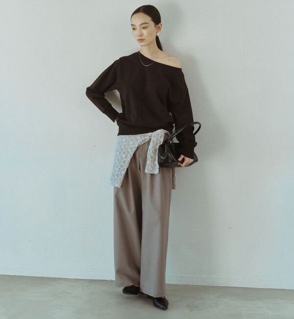 UNITED ARROWS green label relaxing「＜SEASONAL COLLECTION＞ハイゲージ ウラケ プルオーバー」|スウェット・ジャージ|