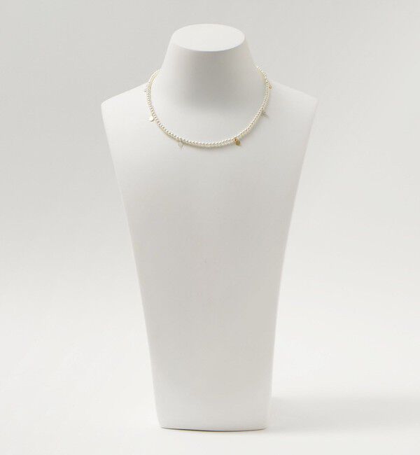 EMMEL REFINES「＜EMMEL REFINES＞EM フェイクパール&times;ラウンドトップ ネックレス セット」|ネックレス|