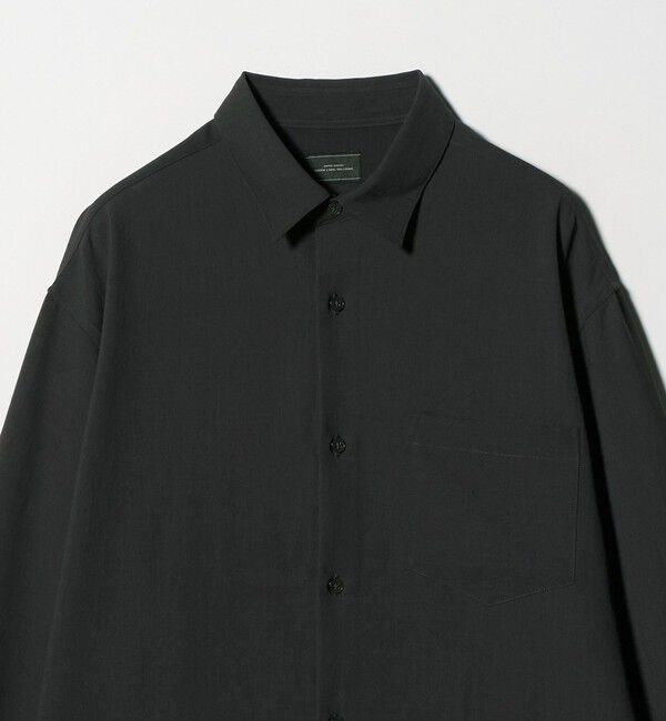 UNITED ARROWS green label relaxing「ワッシャー ポプリン ボックス シャツ」|シャツ・ブラウス|