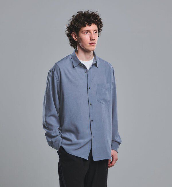 UNITED ARROWS green label relaxing「ワッシャー ポプリン ボックス シャツ」|シャツ・ブラウス|ROYAL