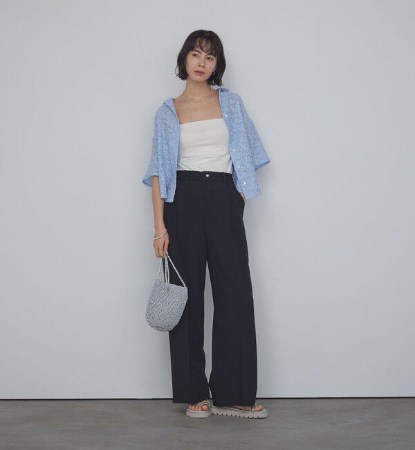 UNITED ARROWS green label relaxing「ベアトップキャミソール / カップインナー」|キャミソール|