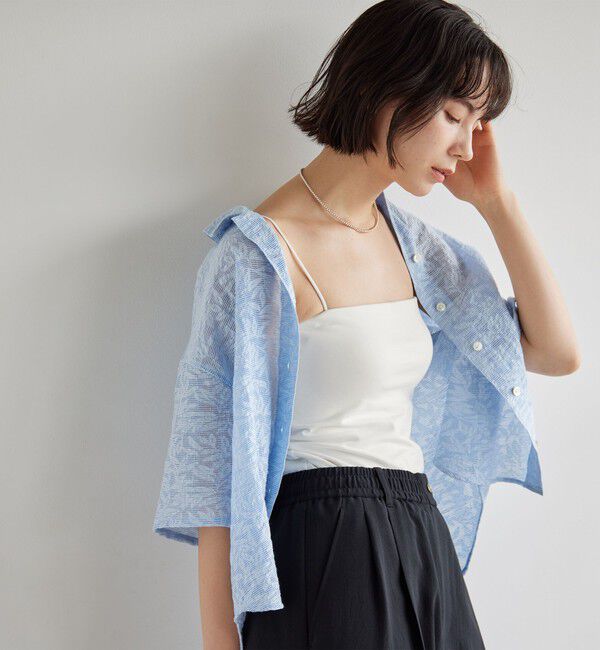 UNITED ARROWS green label relaxing「ベアトップキャミソール / カップインナー」|キャミソール|