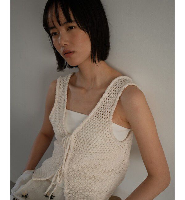 UNITED ARROWS green label relaxing「ベアトップキャミソール / カップインナー」|キャミソール|