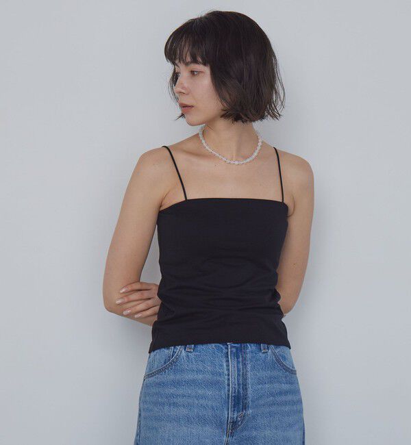 UNITED ARROWS green label relaxing「ベアトップキャミソール / カップインナー」|キャミソール|