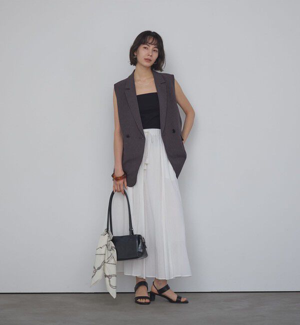 UNITED ARROWS green label relaxing「ベアトップキャミソール / カップインナー」|キャミソール|