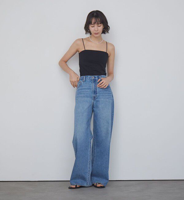 UNITED ARROWS green label relaxing「ベアトップキャミソール / カップインナー」|キャミソール|