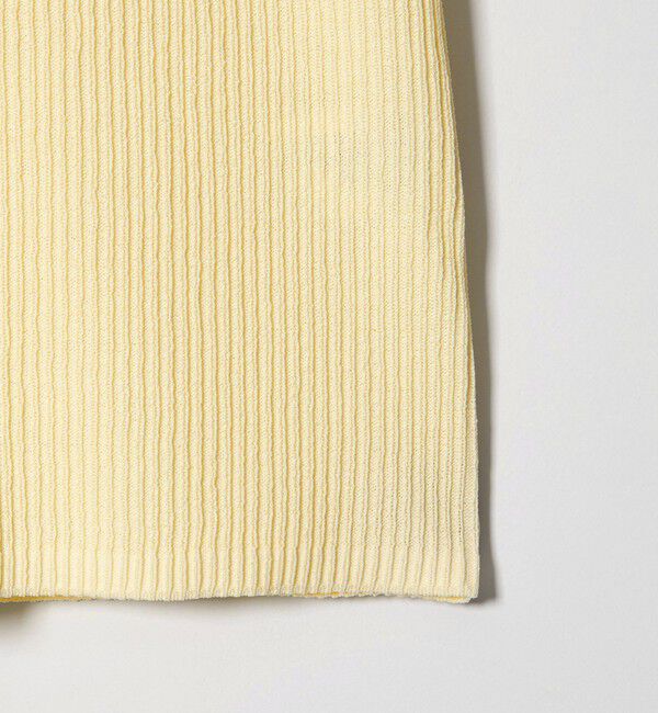 EMMEL REFINES「＜EMMEL REFINES＞EM HW リブ フレア ショートスリーブ カーディガン」|カーディガン|