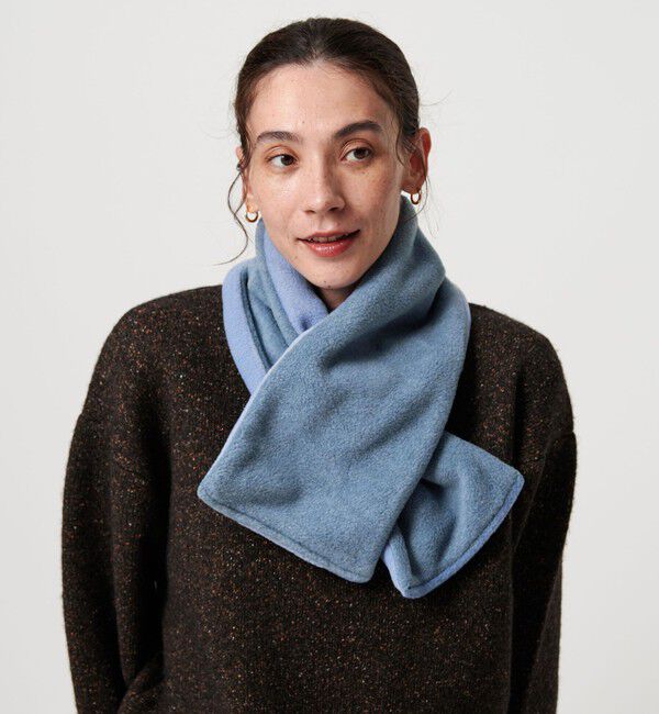 BEAUTY&YOUTH UNITED ARROWS「＜TWEEDMILL＞フリース 2トーン マフラー」|マフラー|