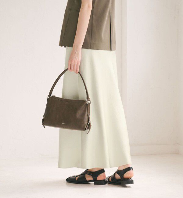 BEAUTY&YOUTH UNITED ARROWS「ポリエステルサテン マーメイドフレアスカート 」|スカート|