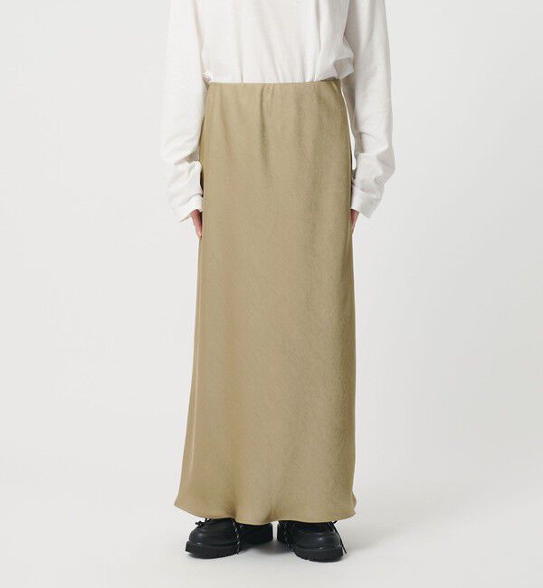 BEAUTY&YOUTH UNITED ARROWS「ポリエステルサテン マーメイドフレアスカート 」|スカート|