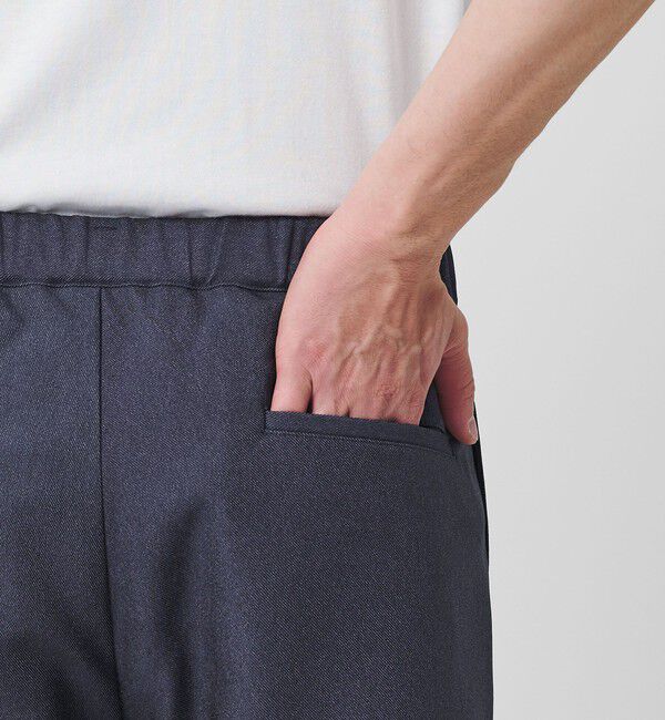 BEAUTY&YOUTH UNITED ARROWS「【WEB限定 WARDROBE SMART】デニムライク 1P イージーパンツ」|チノ|