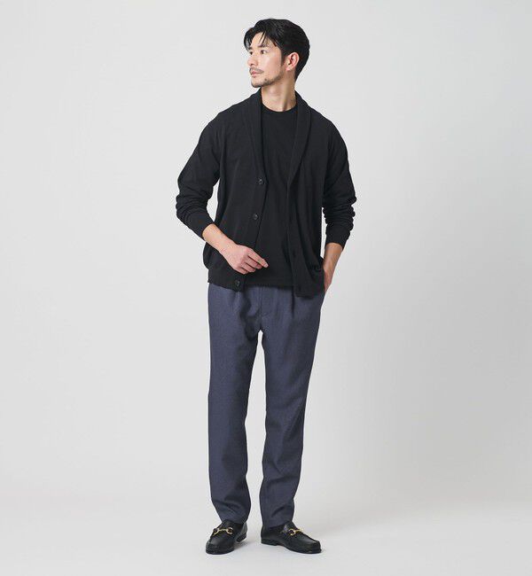 BEAUTY&YOUTH UNITED ARROWS「【WEB限定 WARDROBE SMART】デニムライク 1P イージーパンツ」|チノ|