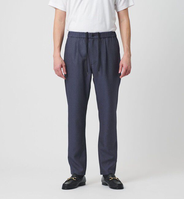 BEAUTY&YOUTH UNITED ARROWS「【WEB限定 WARDROBE SMART】デニムライク 1P イージーパンツ」|チノ|