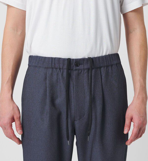 BEAUTY&YOUTH UNITED ARROWS「【WEB限定 WARDROBE SMART】デニムライク 1P イージーパンツ」|チノ|