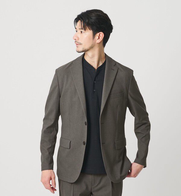 BEAUTY&YOUTH UNITED ARROWS「【WEB限定 WARDROBE SMART】ライト オックスフォード セットアップ/ジャケット＆イージーパンツ」|スーツ|