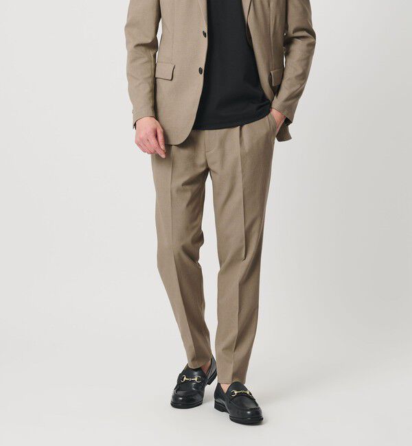 BEAUTY&YOUTH UNITED ARROWS「【WEB限定 WARDROBE SMART】ライト オックスフォード セットアップ/ジャケット＆イージーパンツ」|スーツ|