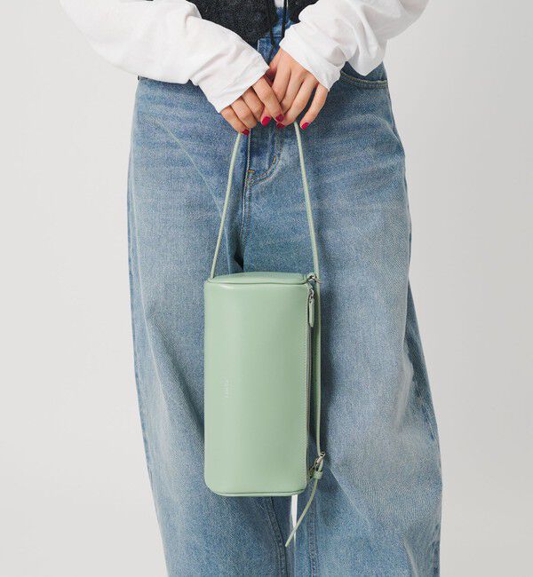 BEAUTY&YOUTH UNITED ARROWS「＜YAHKI＞スクエア ダブルジップ ショルダーバッグ」|ショルダー・メッセンジャー|