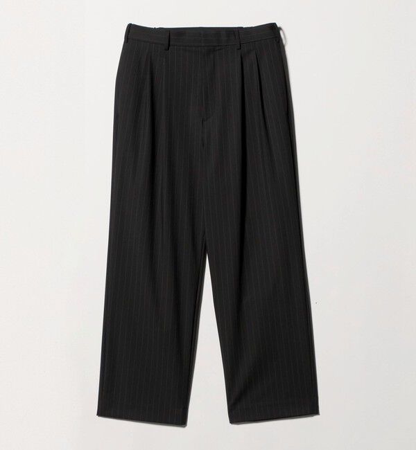 BEAUTY&YOUTH UNITED ARROWS「ピンストライプ バギー スラックス NO.9 ストレッチ」|チノ|