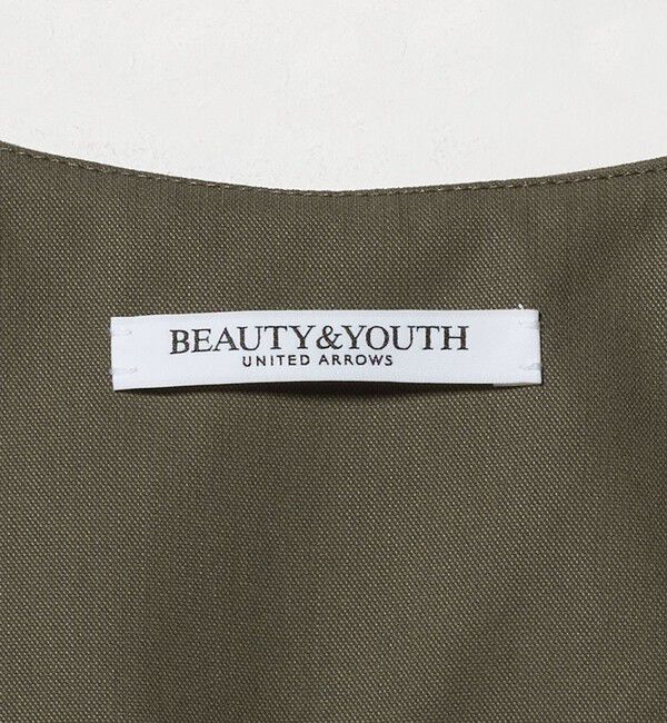 BEAUTY&YOUTH UNITED ARROWS「セルロースナイロンオックス クルーネック ベスト」|ベスト・ジレ|