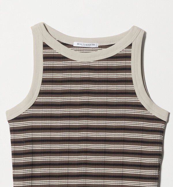 BEAUTY&YOUTH UNITED ARROWS「マルチボーダー タンクトップ」|タンクトップ|