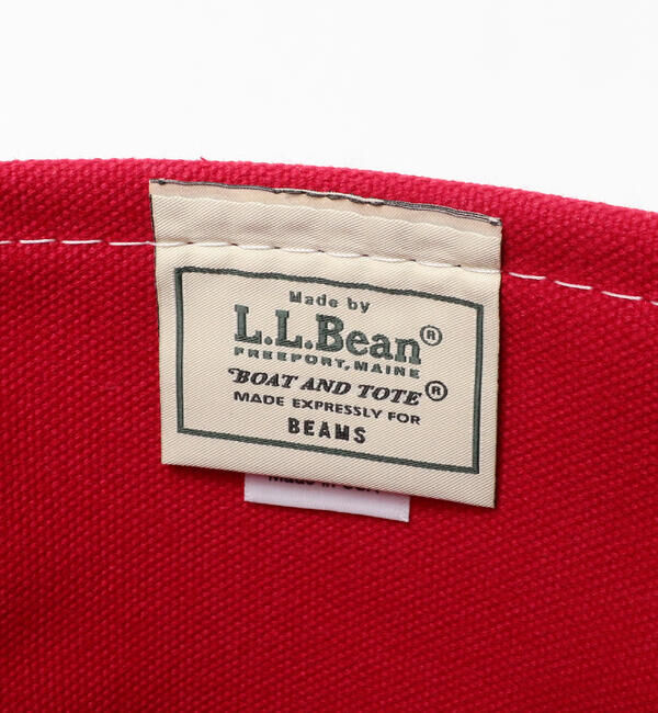 BEAMSBOY「L.L.Bean / Deep Bottom Deluxe Boat and Tote S」|トートバッグ|