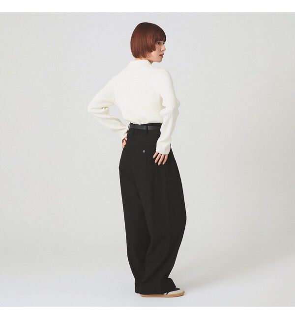 Ray BEAMS 「リブ ニット ポロシャツ」|ニット・セーター|