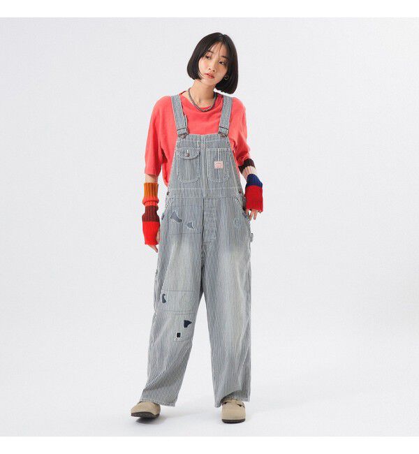 BEAMSBOY「【別注】BIGMAC / ヒッコリー オーバーオール」|オールインワン|