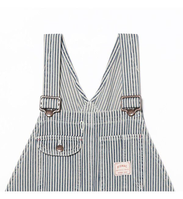 BEAMSBOY「【別注】BIGMAC / ヒッコリー オーバーオール」|オールインワン|