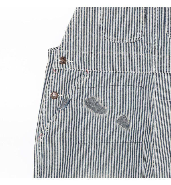 BEAMSBOY「【別注】BIGMAC / ヒッコリー オーバーオール」|オールインワン|