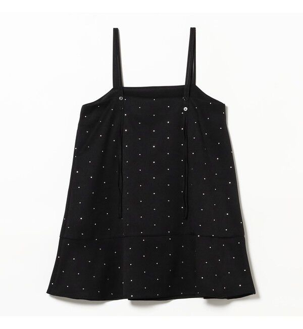 Ray BEAMS 「ドットプリント ミニ キャミワンピース」|ワンピース|