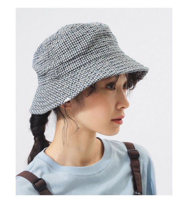 BEAMSBOY「【別注】DECHO / リバーシブル ハット」|その他|NAVY