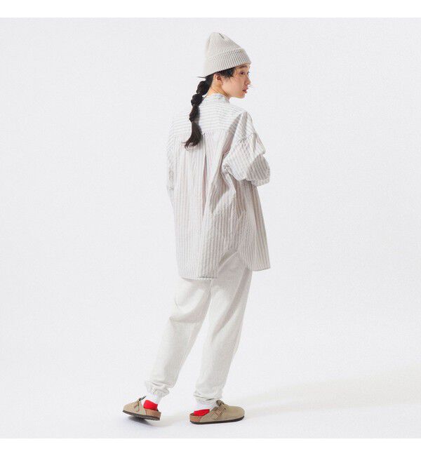 BEAMSBOY「ドビー ストライプ ビッグ BDシャツ ＜定番 / オンオフ兼用＞」|シャツ・ブラウス|