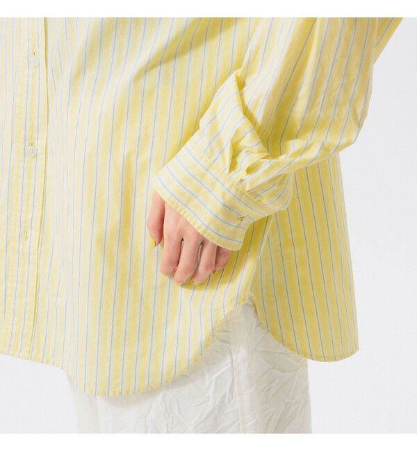 BEAMSBOY「ドビー ストライプ ビッグ BDシャツ ＜定番 / オンオフ兼用＞」|シャツ・ブラウス|