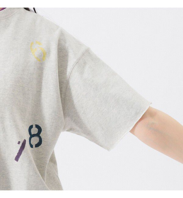 BEAMSBOY「ランダム ナンバリング ショートスリーブ」|Tシャツ・カットソー|