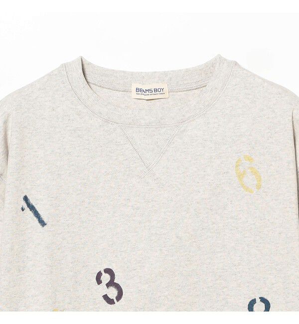 BEAMSBOY「ランダム ナンバリング ショートスリーブ」|Tシャツ・カットソー|