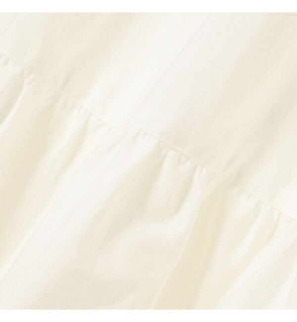 Ray BEAMS 「Gymphlex / ティアード ノースリーブ チュニック」|シャツ・ブラウス|