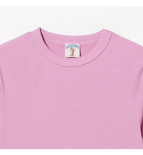 Ray BEAMS 「【別注】PICCADILLY / リブ Tシャツ」|Tシャツ・カットソー|