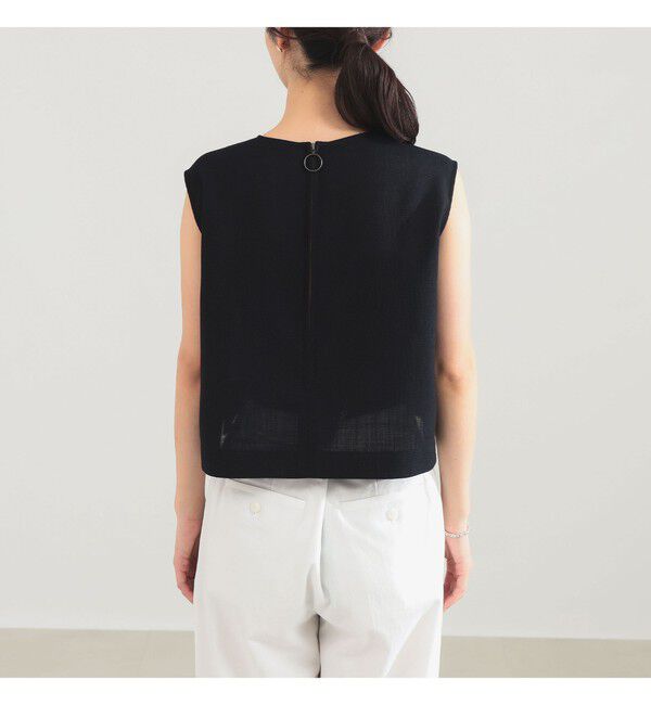 Demi-Luxe BEAMS 「AK+1 / クロップド ブラウス」|シャツ・ブラウス|